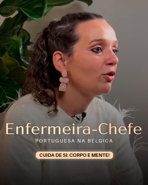 Enfermeira-chefe portuguesa na Bélgica